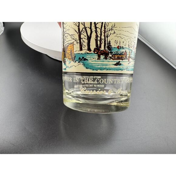 Arby's Collector Series Rocks Glass - Winter in the Country - Picture 5 of 5